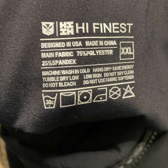 T5a- HAWAII FINEST Black Active Romper - Picture 6 of 7